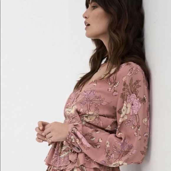 Spell Tops - Spell Rosa Wrap Top Medium (fits like a US size 4)